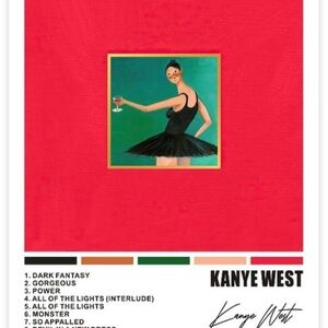 Kanye West wall art